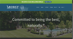 Desktop Screenshot of borstlandscape.com